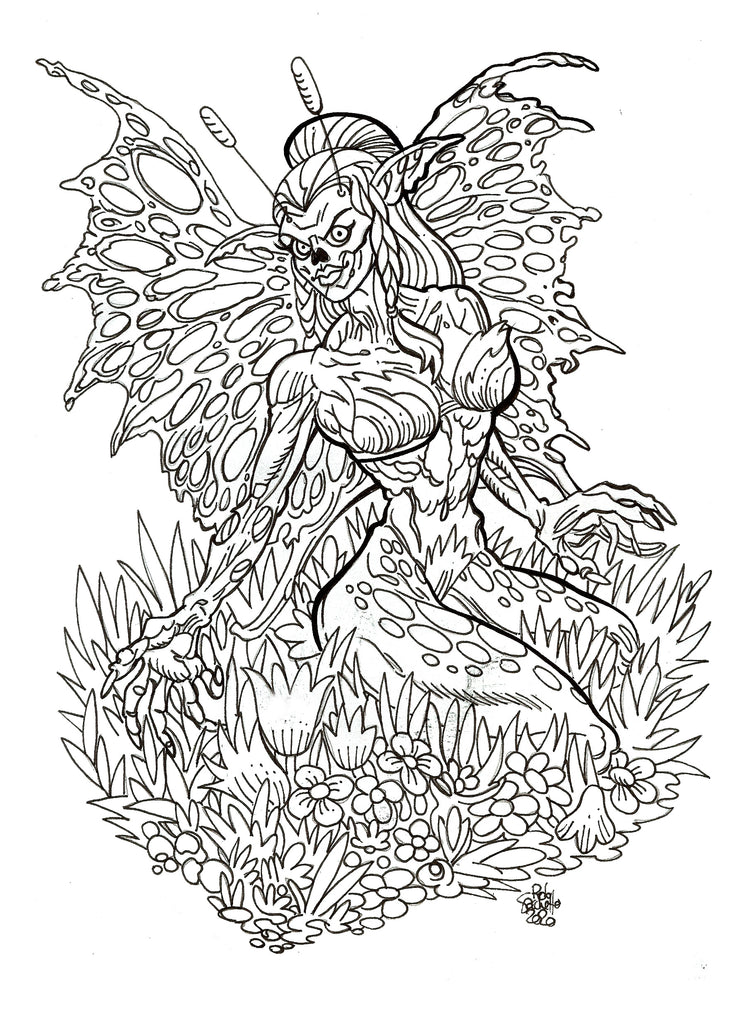 Coloring Book Zombies, Bundle #1